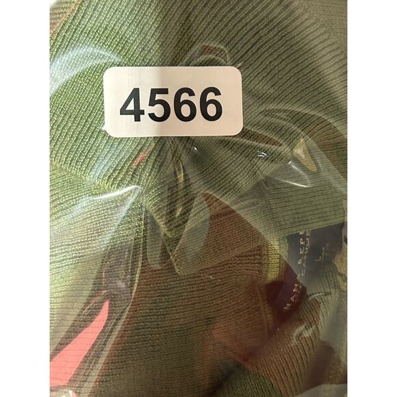 Banana Republic Sweater Mens XL Green Premium Luxe Collared Silk Cashmere - Picture 7 of 7